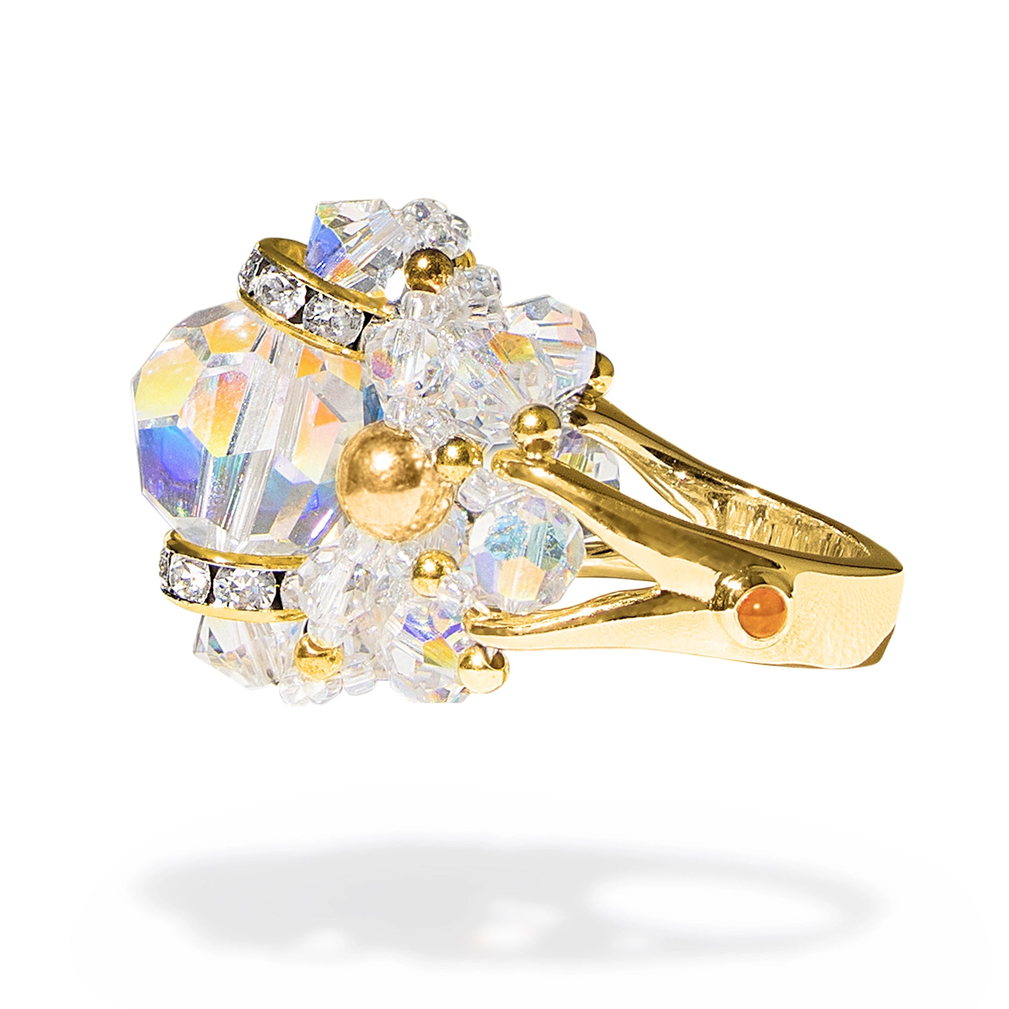 gaudess iris ring gold