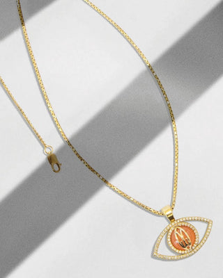 envy eye necklace from gaudess