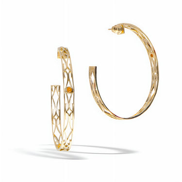 gaudess hoop earrings