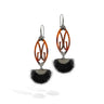 gaudess pom pom earrings